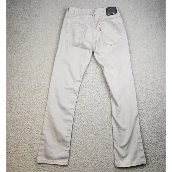 Levi's 511 Jeans Boy's 18 Slim Fit Straight Leg Cotton Blend Modern Gray Denim - Picture 1 of 9